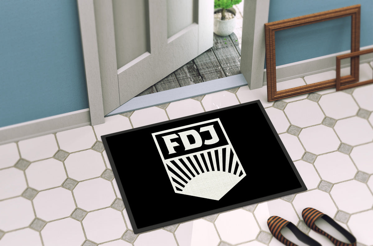 DDR Ostalgie Fussmatte / Abtreter • FDJ FREIE DEUTSCHE JUGEND