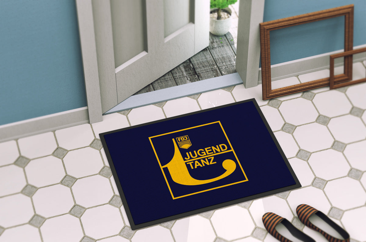 DDR Ostalgie Fussmatte / Abtreter • FDJ - JUGEND TANZT
