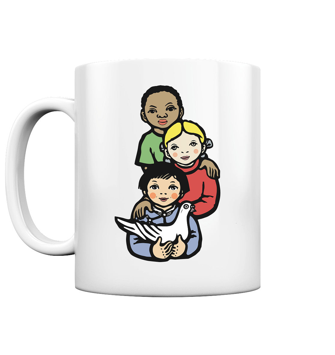 DDR Ostalgie Tasse • WELTFRIEDEN - WORLD PEACE, LI BING-FAN 1967