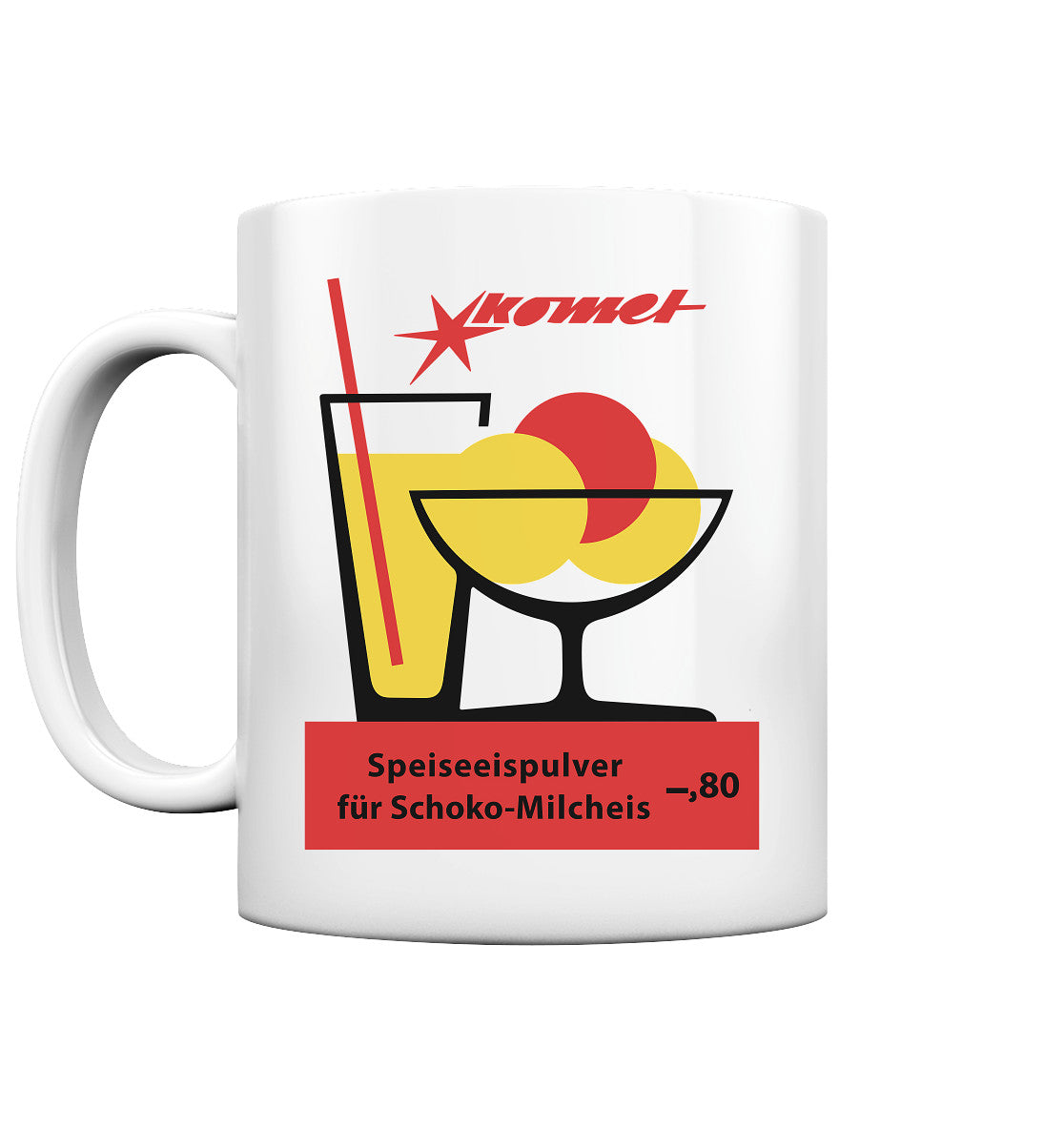 DDR Ostalgie Tasse • KOMET SPEISEEISPULVER