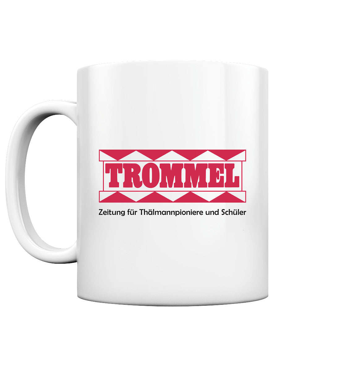 DDR Ostalgie Tasse • PIONIERZEITUNG TROMMEL