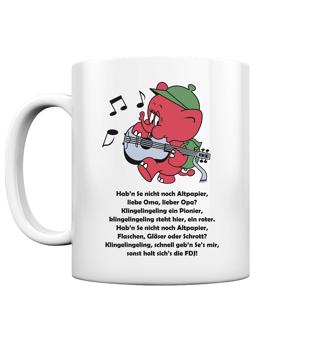 DDR Ostalgie Tasse • SERO EMMY - HAB'N SE NICH NOCH ALTPAPIER