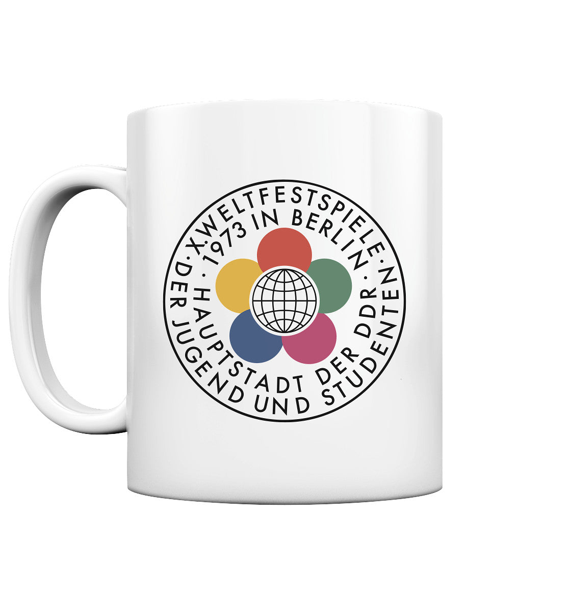 DDR Ostalgie Tasse • WELTFESTSPIELE 1973
