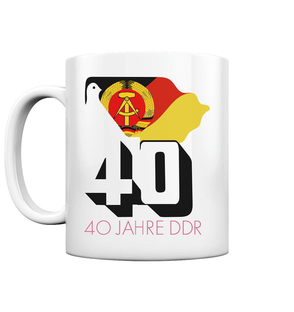 TASSE • 40 JAHRE DDR - hell