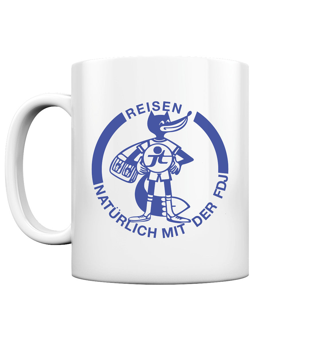 DDR Ostalgie Tasse • FDJ JUGENDTOURIST