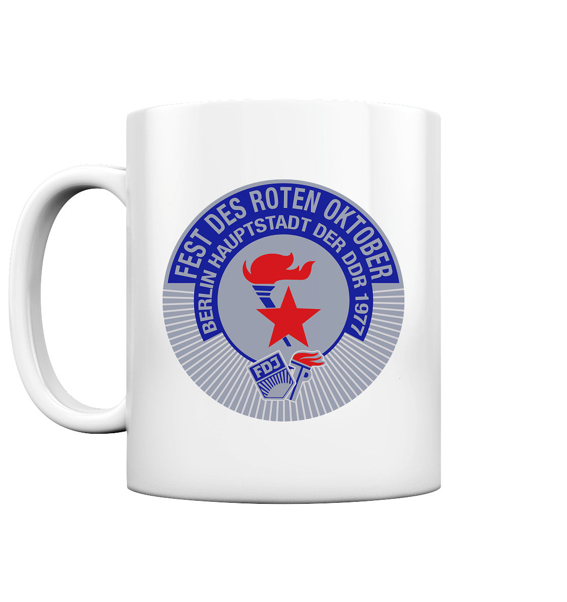 DDR Ostalgie Tasse • FEST DES ROTEN OKTOBER 1977