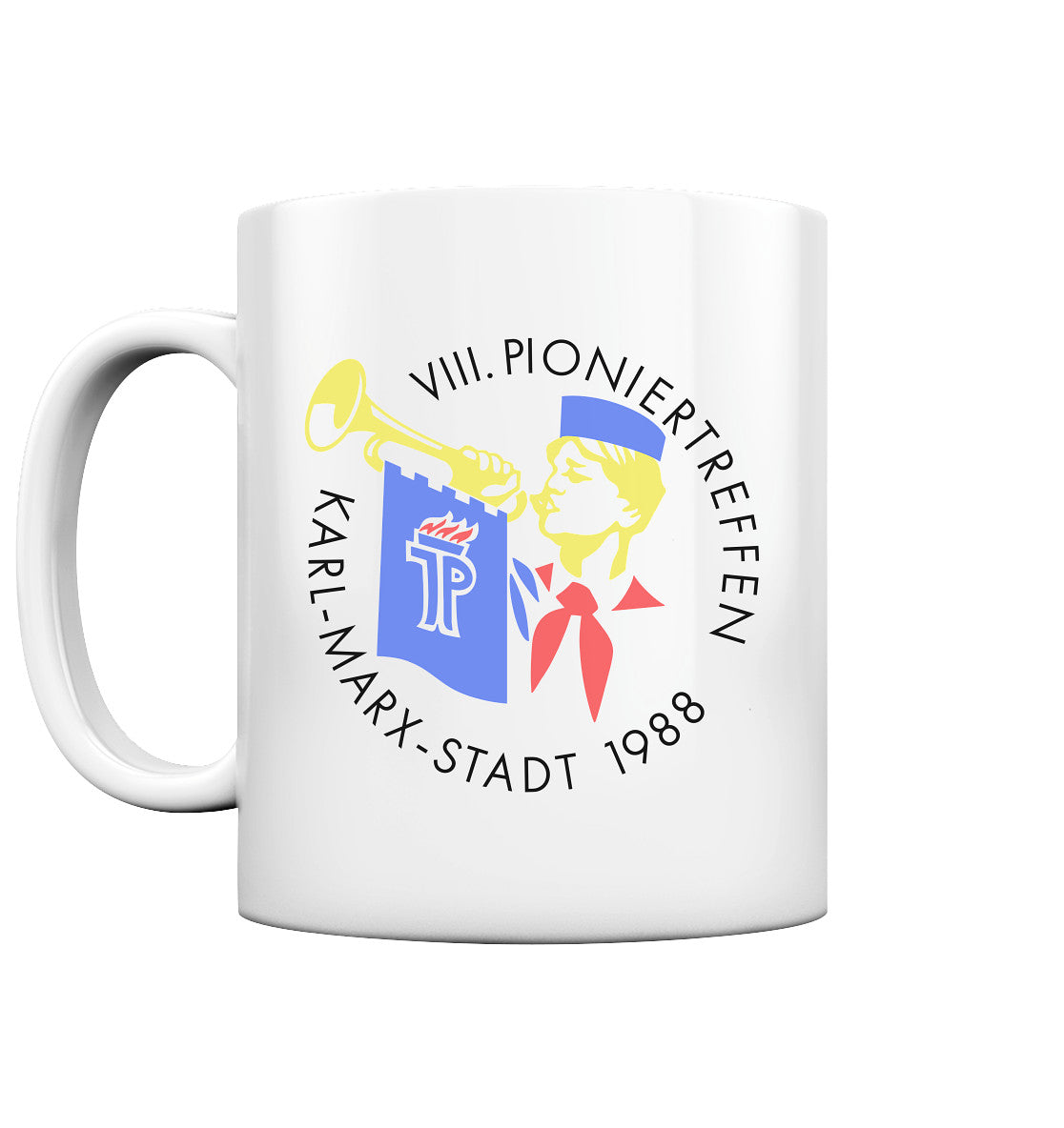 DDR Ostalgie Tasse • 8. PIONIERTREFFEN KARL-MARX-STADT