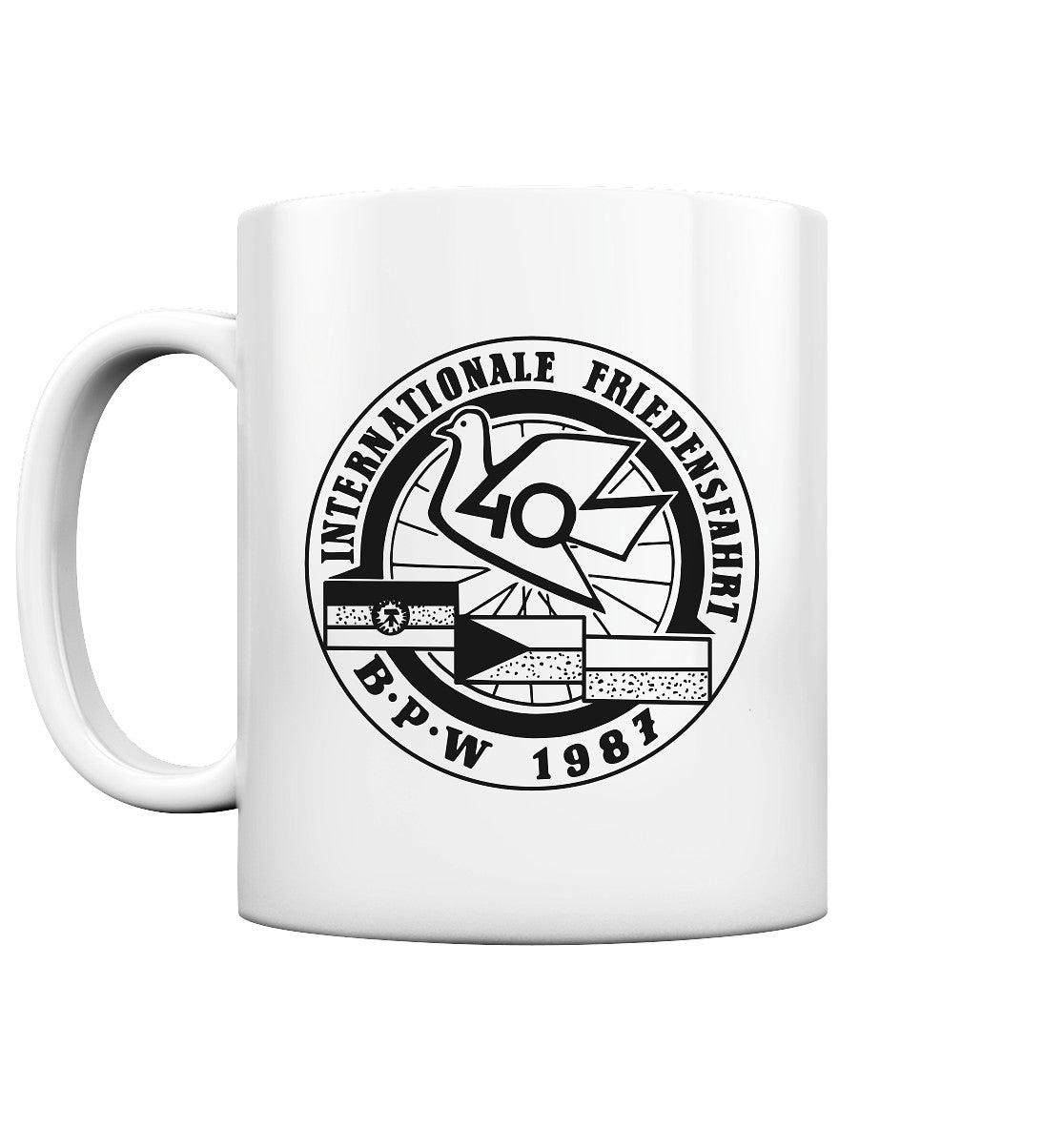 DDR Ostalgie Tasse • INTERNATIONALE FRIEDENSFAHRT 1987