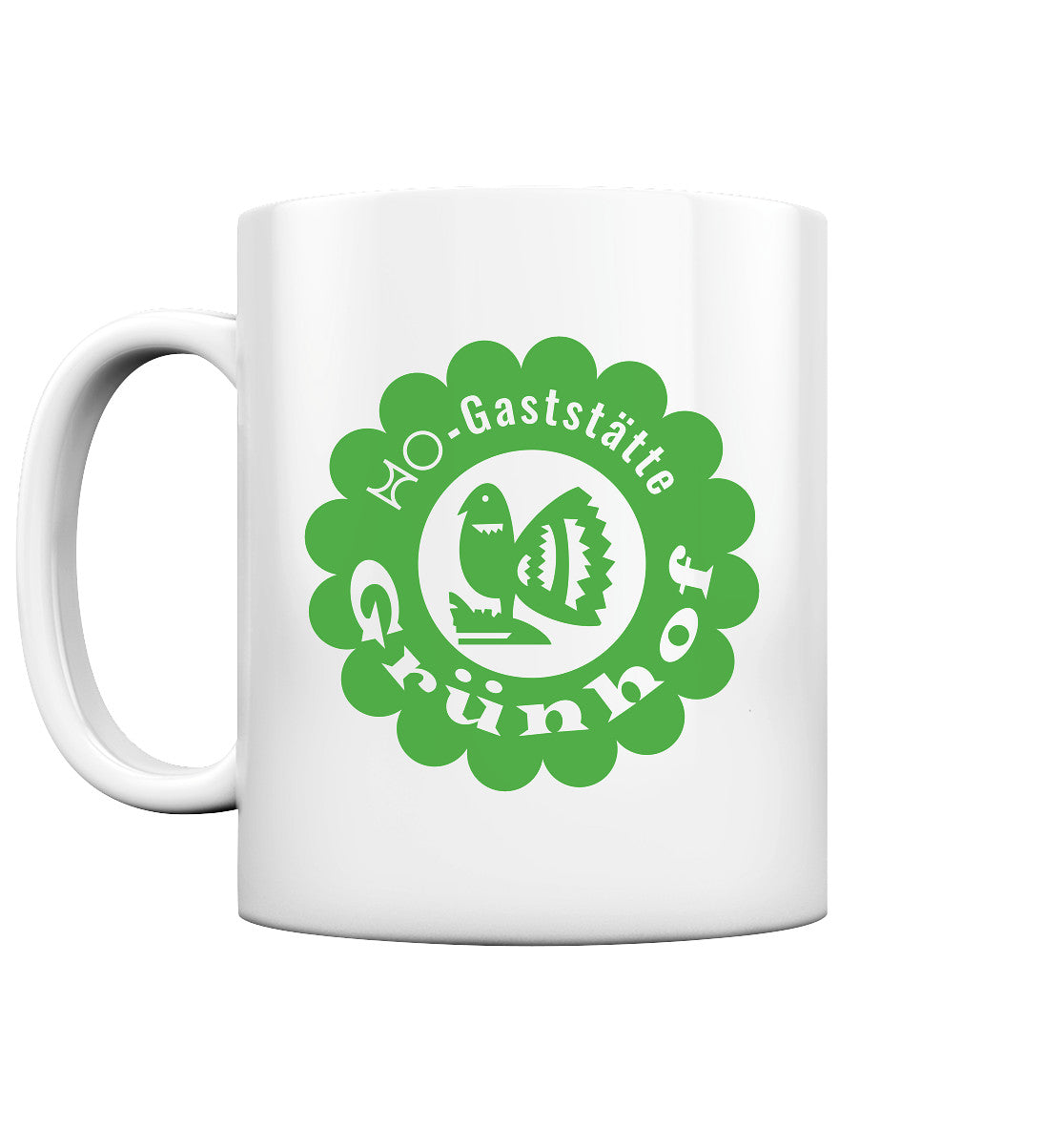 DDR Ostalgie Tasse • HO GASTSTÄTTE GRÜNHOF