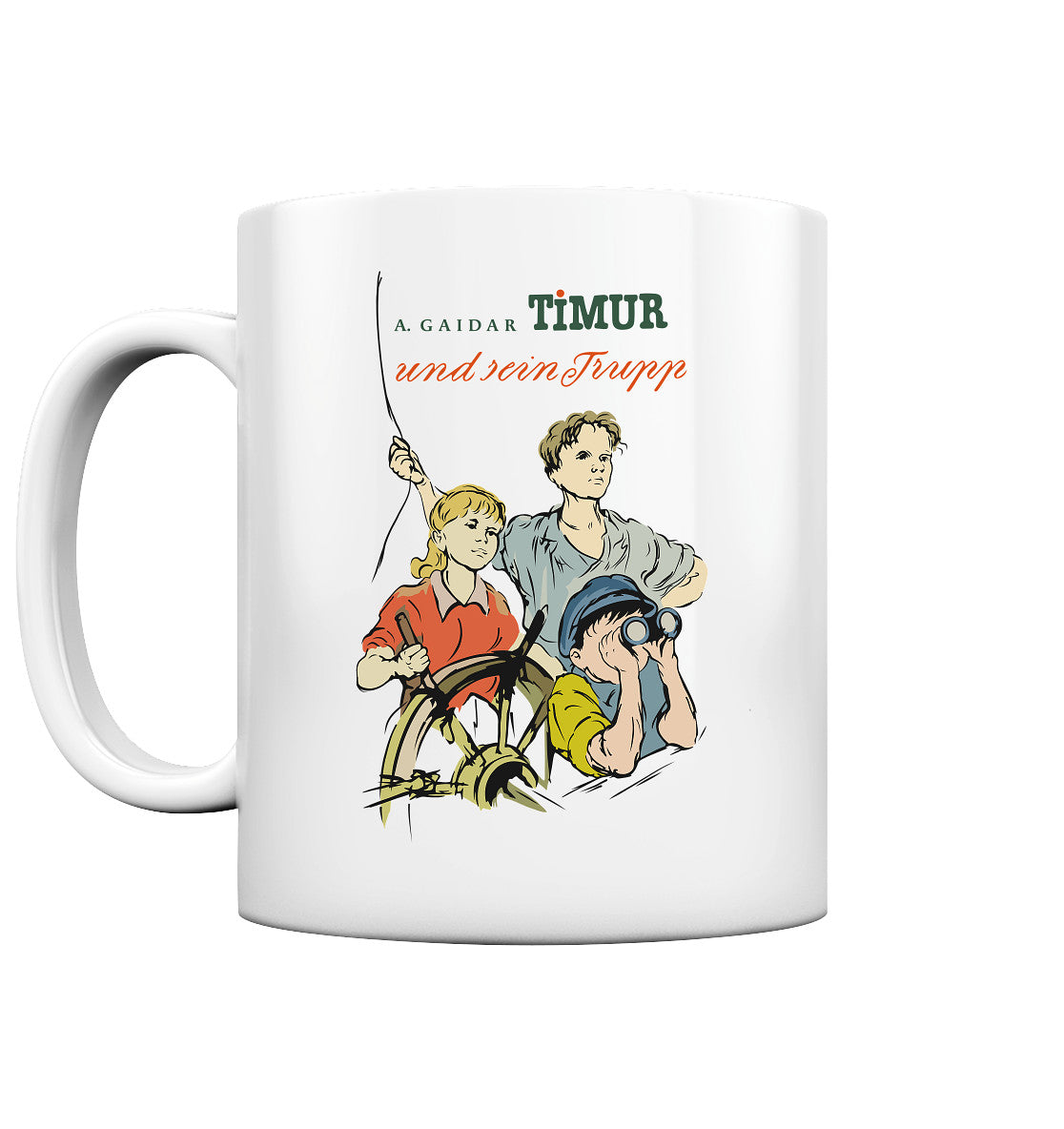 DDR Ostalgie Tasse • TIMUR UND SEIN TRUPP