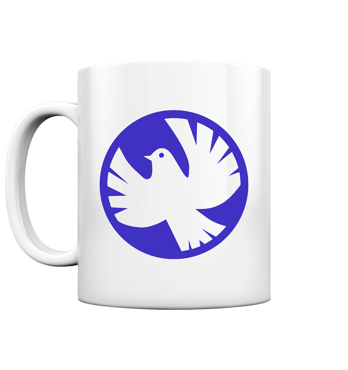 TASSE • ROCK FÜR DEN FRIEDEN - TAUBE - hell