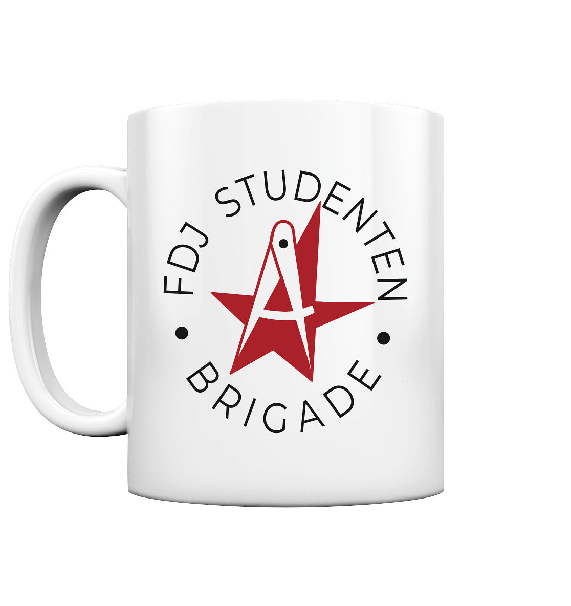 DDR Ostalgie Tasse • FDJ STUDENTENBRIGADE