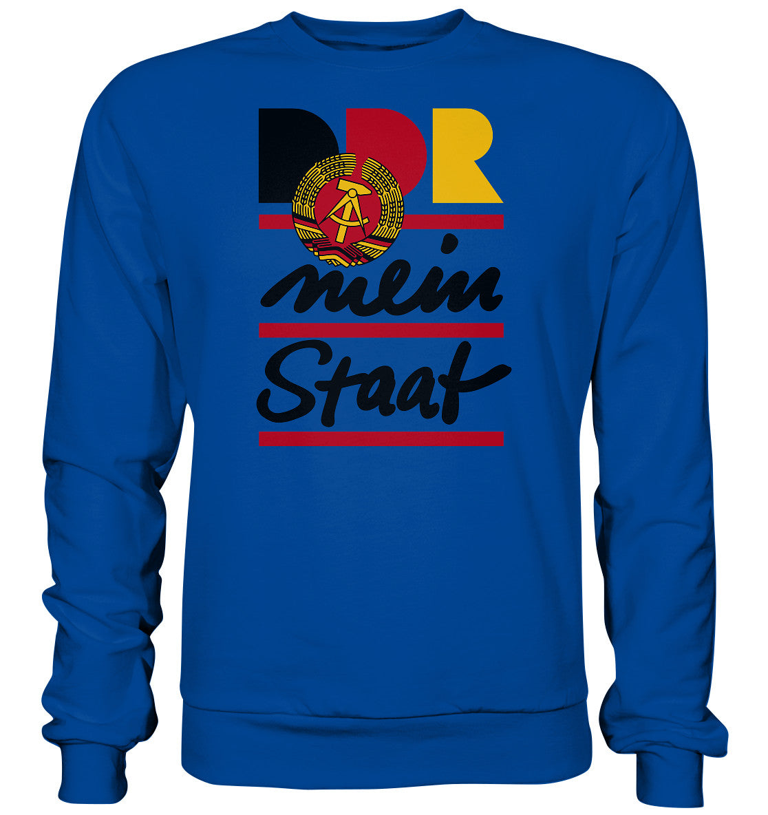 DDR Ostalgie Pullover Unisex • DDR - MEIN STAAT