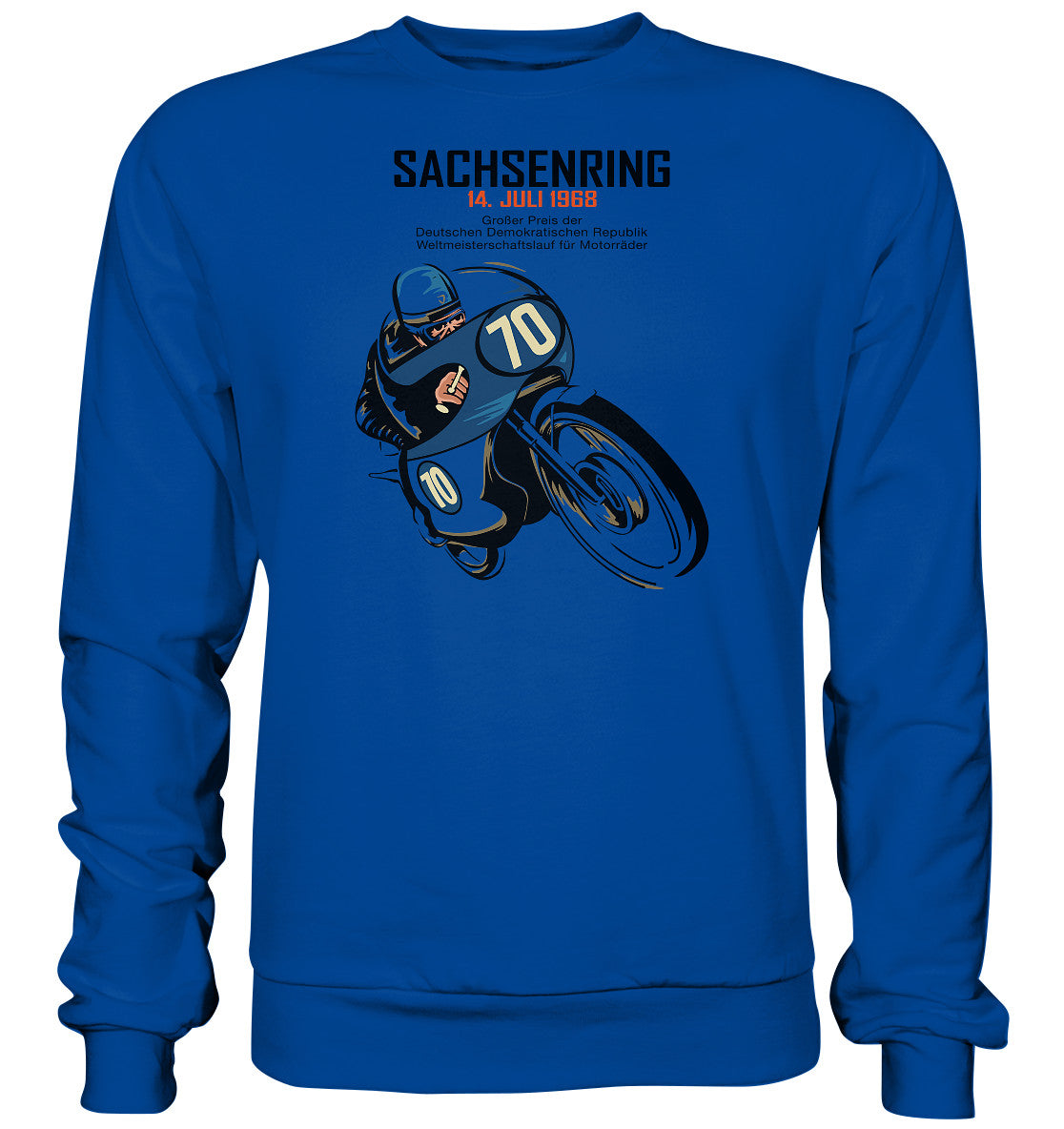 PULLOVER UNISEX • SACHSENRING 1968 - GROSSER PREIS DER DDR