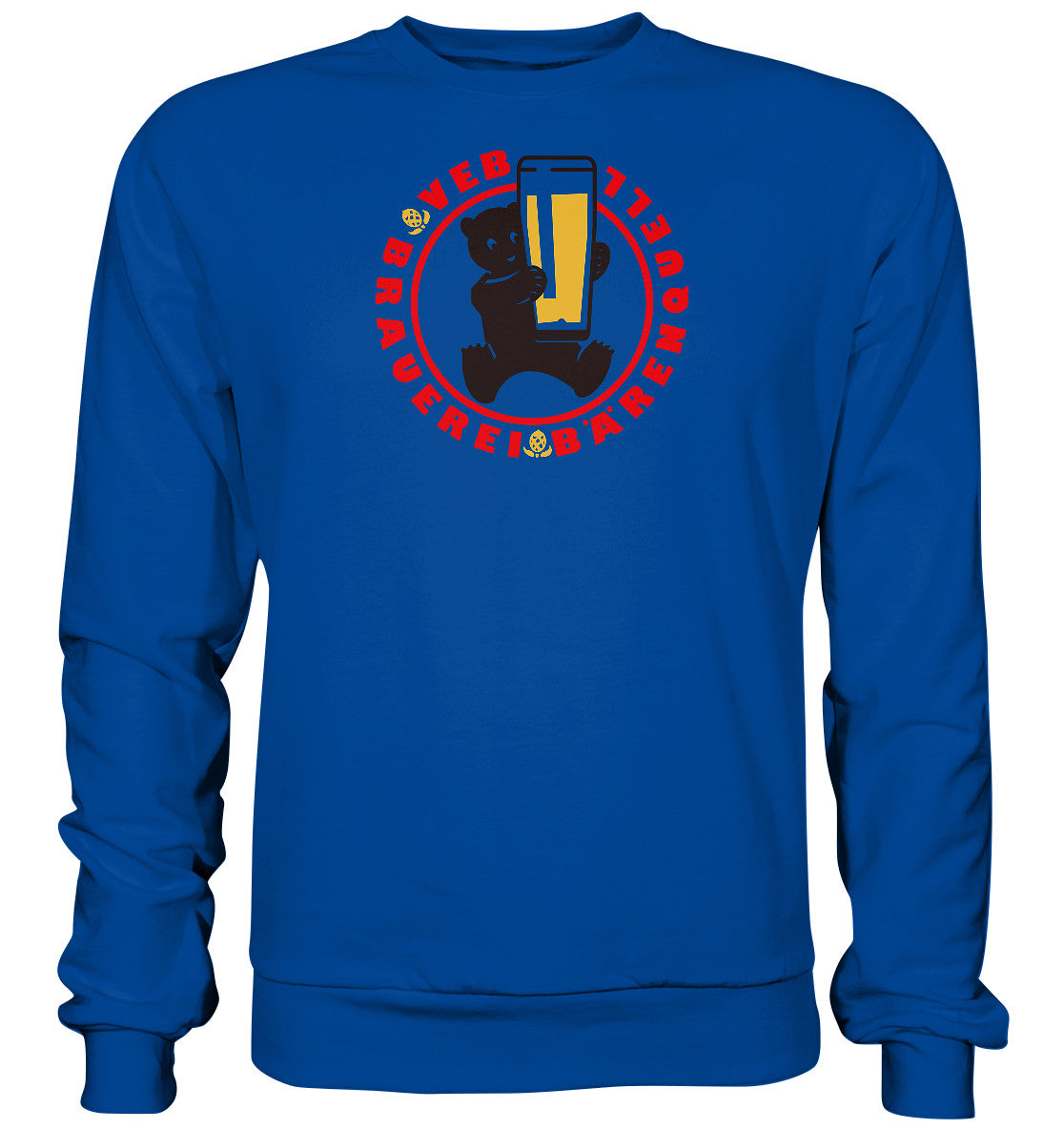 DDR Ostalgie Pullover Unisex • VEB BÄRENQUELL BERLIN BRAUEREI