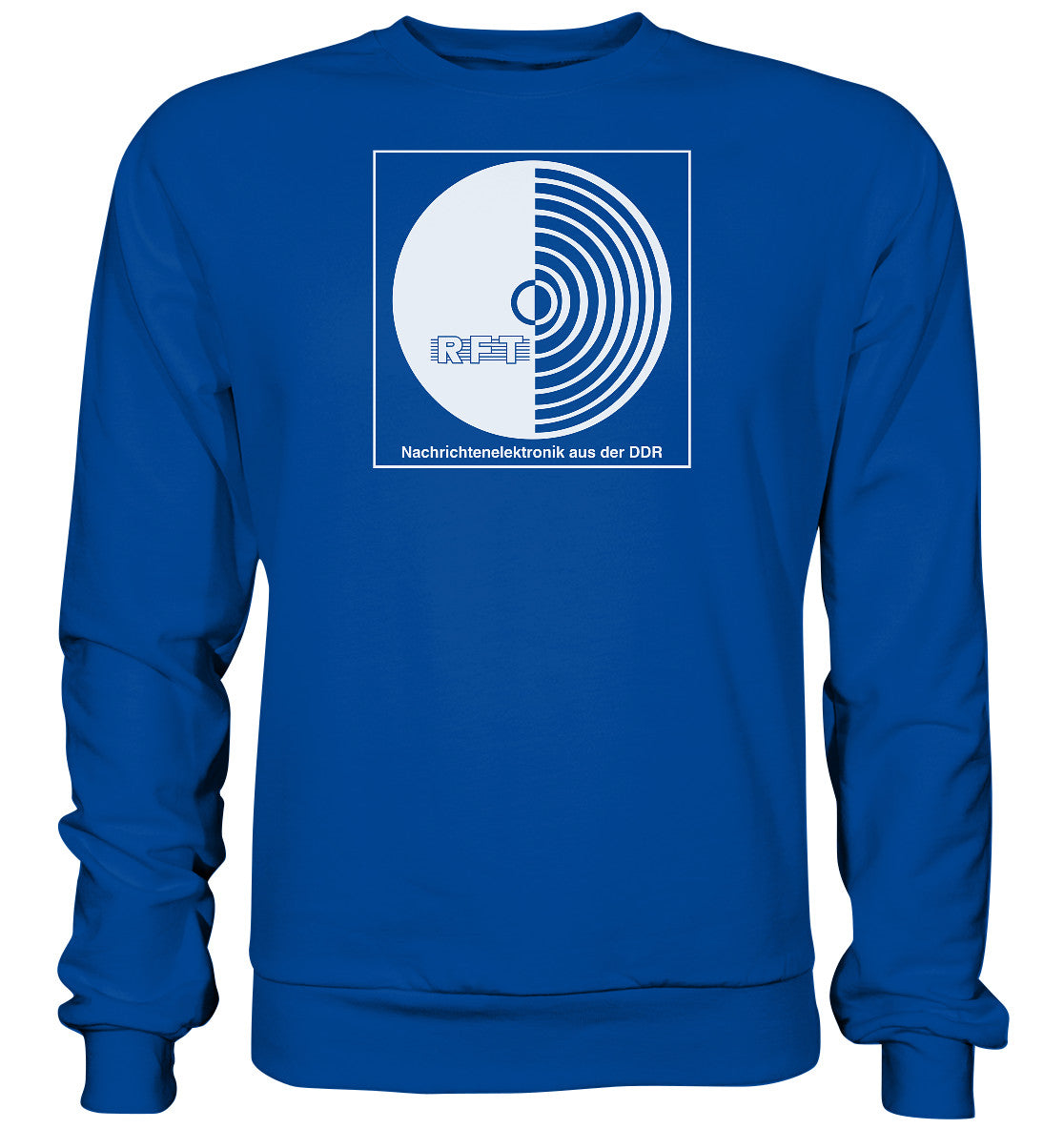 DDR Ostalgie Pullover Unisex • RFT NACHRICHTENELEKTRONIK AUS DER DDR