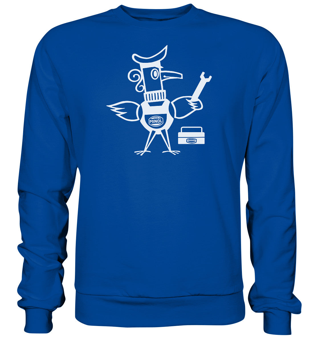 DDR Ostalgie Pullover Unisex • MINOL PIROL - URVERSION