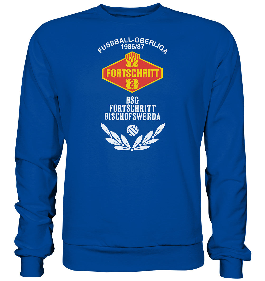 DDR Ostalgie Pullover Unisex • BSG FORTSCHRITT BISCHOFSWERDA