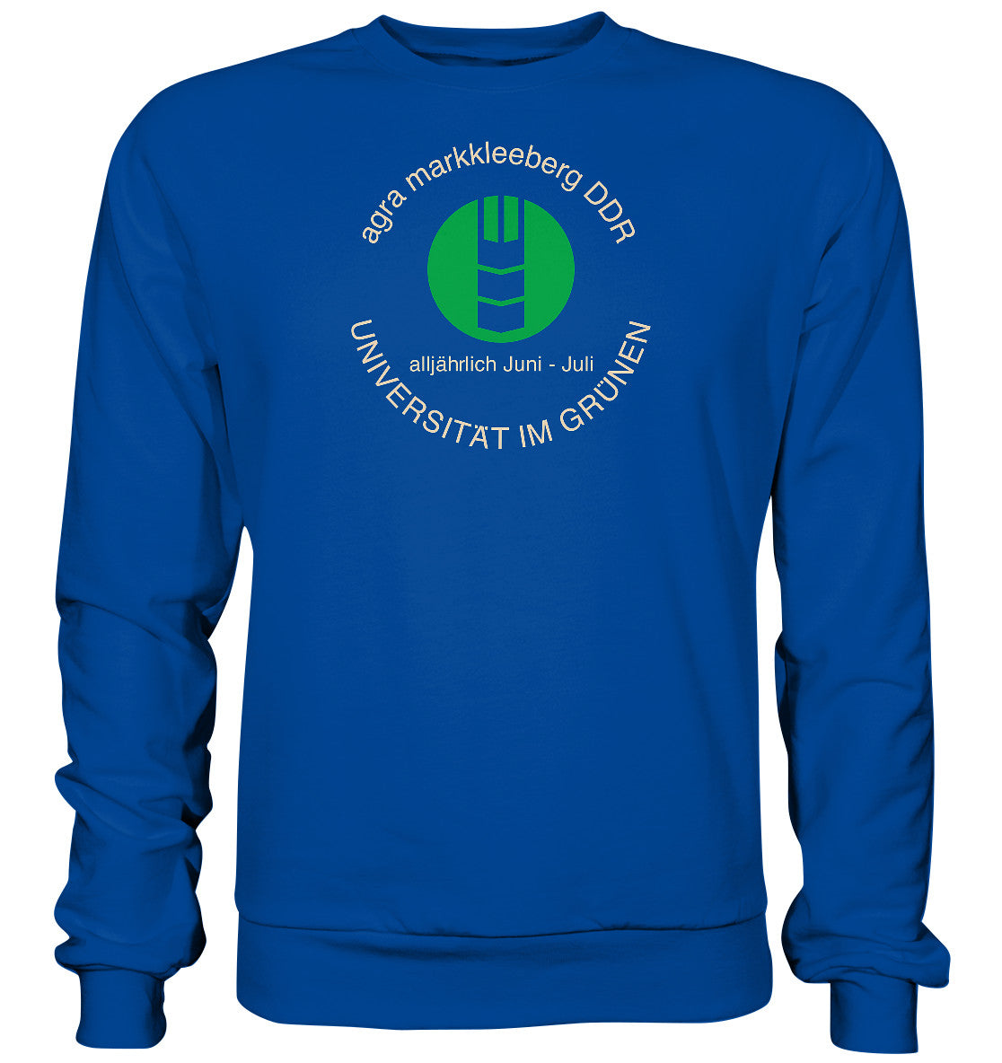DDR Ostalgie Pullover Unisex • AGRA MARKKLEEBERG DDR