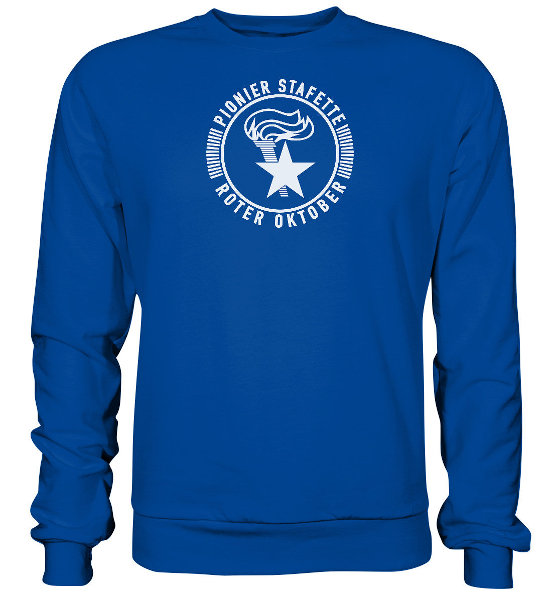 DDR Ostalgie Pullover Unisex • PIONIER-STAFETTE ROTER OKTOBER