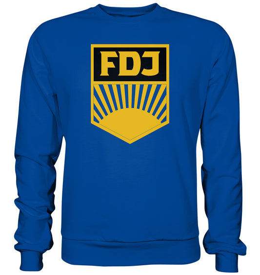 DDR Ostalgie Pullover Unisex • FDJ FREIE DEUTSCHE JUGEND