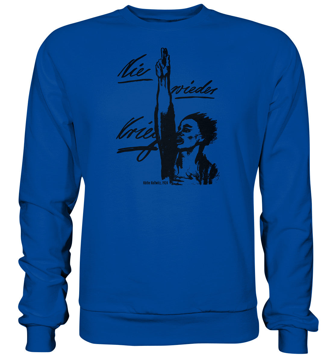 DDR Ostalgie Pullover Unisex • NIE WIEDER KRIEG - KÄTHE KOLLWITZ