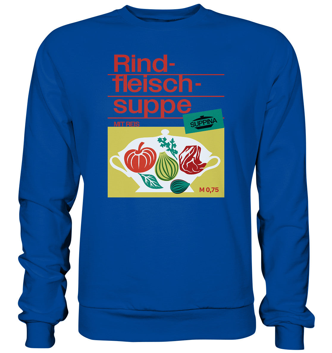 PULLOVER UNISEX • RINDFLEISCHSUPPE SUPPINA