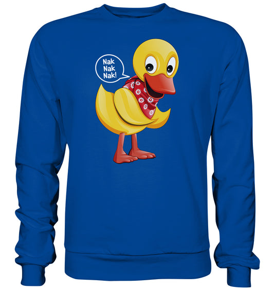 DDR Ostalgie Pullover Unisex • UNSER SANDMÄNNCHEN - SCHNATTERINCHEN - NAK NAK NAK!