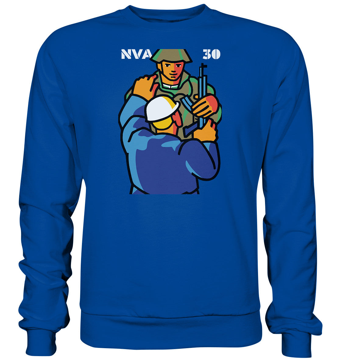 DDR Ostalgie Pullover Unisex • 30 JAHRE NVA