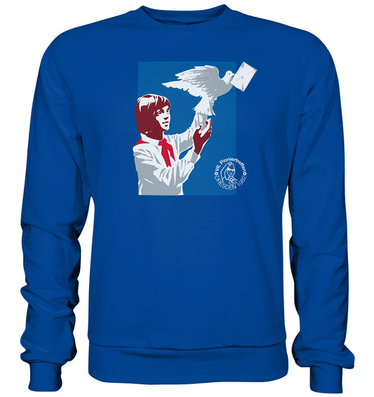 DDR Ostalgie Pullover Unisex •  PIONIERABZEICHEN JUNGE NATURFORSCHER