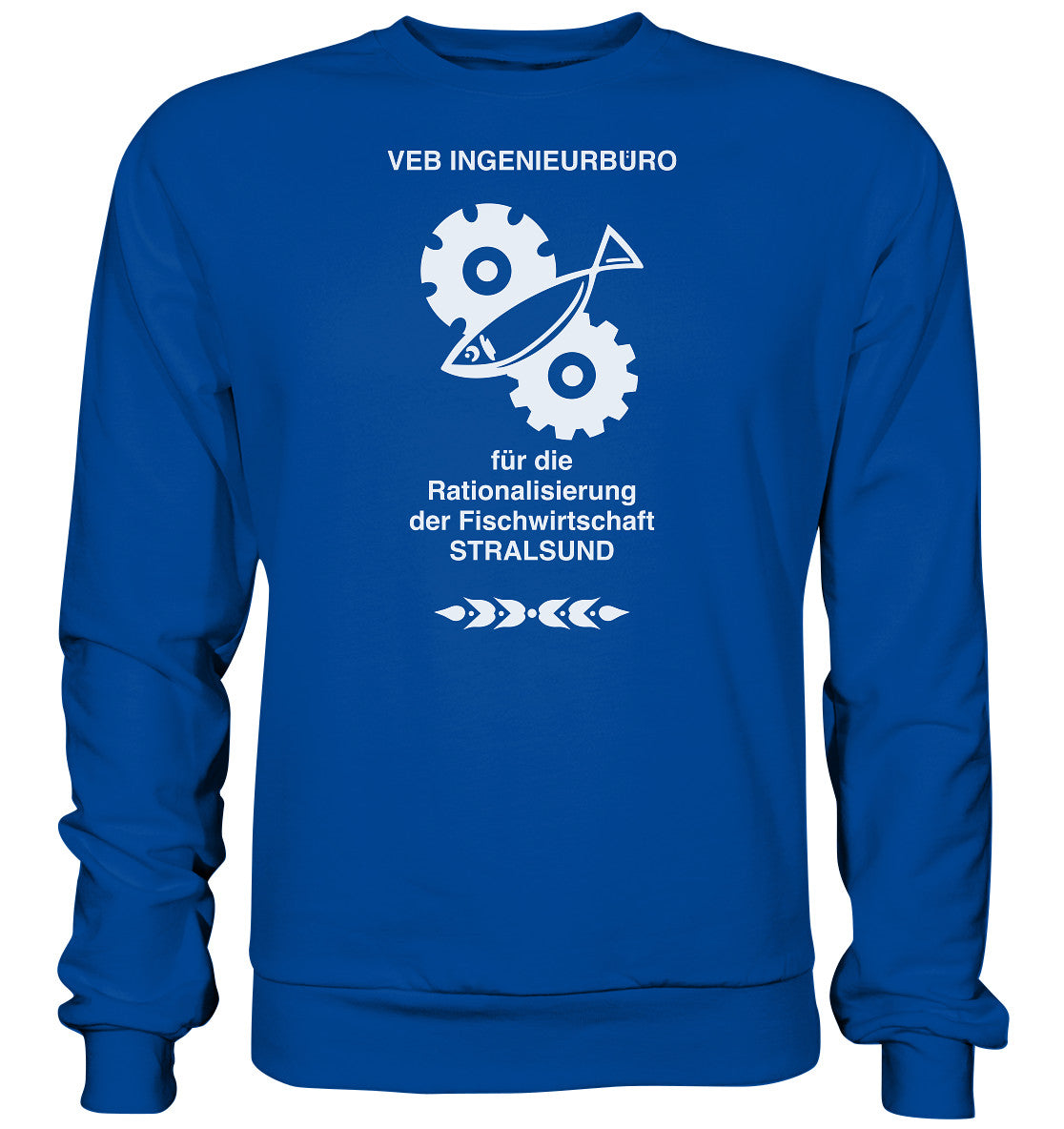 DDR Ostalgie Pullover Unisex • VEB INGENIEURBÜRO STRALSUND