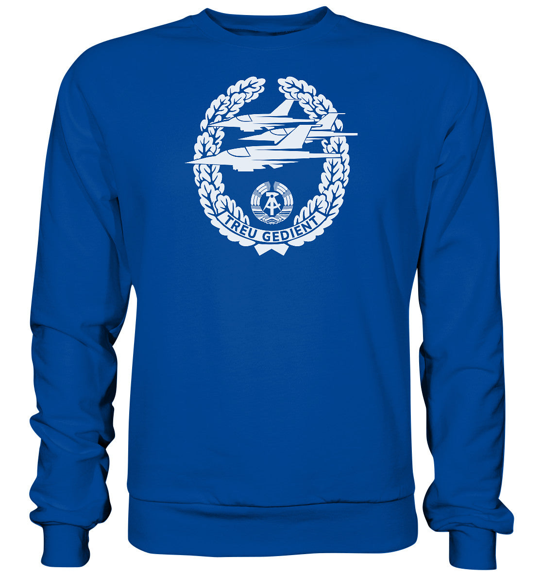 DDR Ostalgie Pullover Unisex • NVA-ORDEN - TREU GEDIENT - LUFTSTREITKRÄFTE