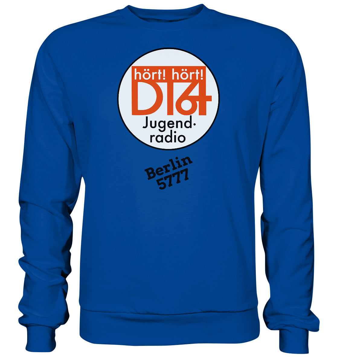 DDR Ostalgie Pullover Unisex • HÖRT HÖRT! DT64