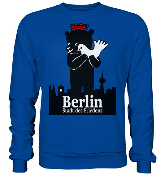 DDR Ostalgie Pullover Unisex • BERLIN - STADT DES FRIEDENS - PLAKAT 1984