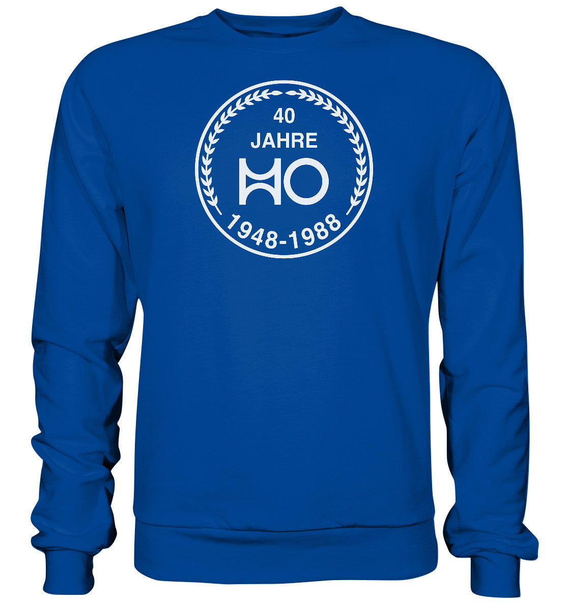DDR Ostalgie Pullover Unisex • 40 JAHRE HO 1948-1988