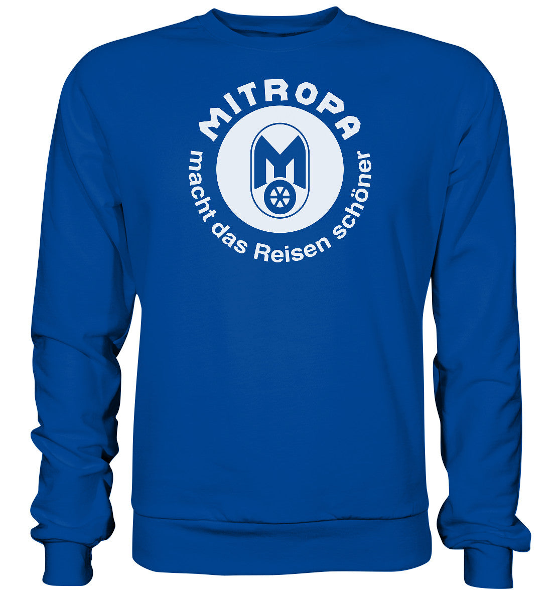 DDR Ostalgie Pullover Unisex • MITROPA MACHT DAS REISEN SCHÖNER - dunkel