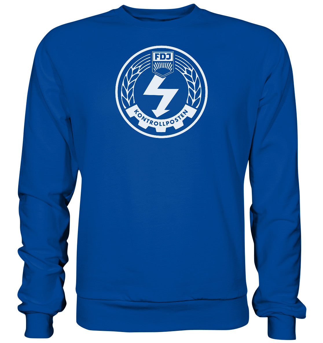 DDR Ostalgie Pullover Unisex • FDJ KONTROLLPOSTEN
