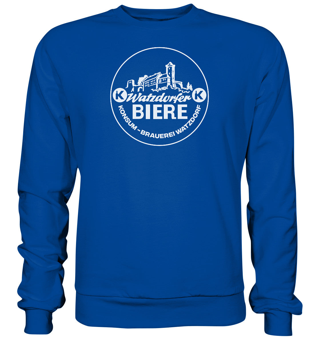 DDR Ostalgie Pullover Unisex • KONSUM-BRAUEREI WATZDORF