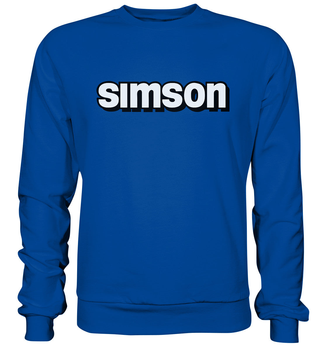 DDR Ostalgie Pullover Unisex • SIMSON - SCHRIFTZUG