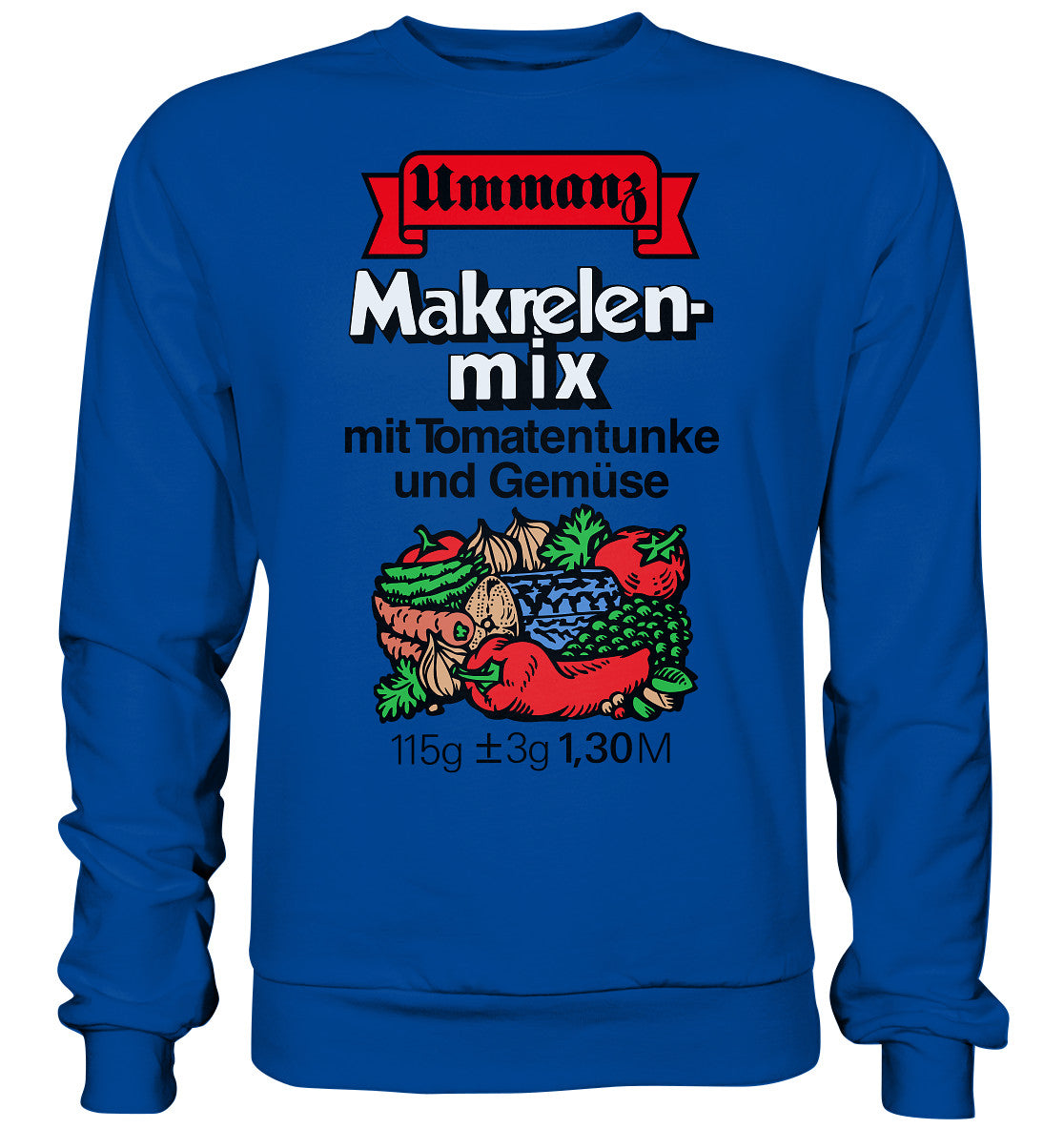 DDR Ostalgie Pullover Unisex • UMMANZ - MAKRELENMIX