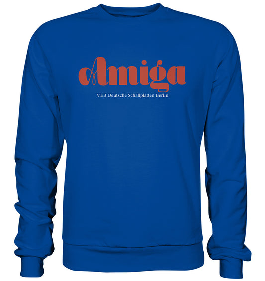 DDR Ostalgie Pullover Unisex • AMIGA SCHALLPLATTEN