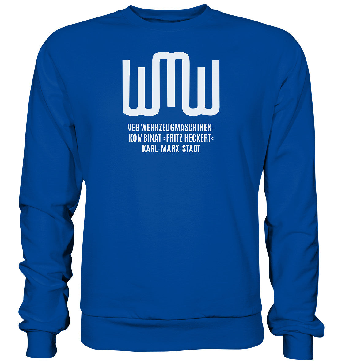 DDR Ostalgie Pullover Unisex • VEB FRITZ HECKERT KARL-MARX-STADT