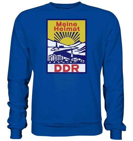 DDR Ostalgie Pullover Unisex • MEINE HEIMAT DDR