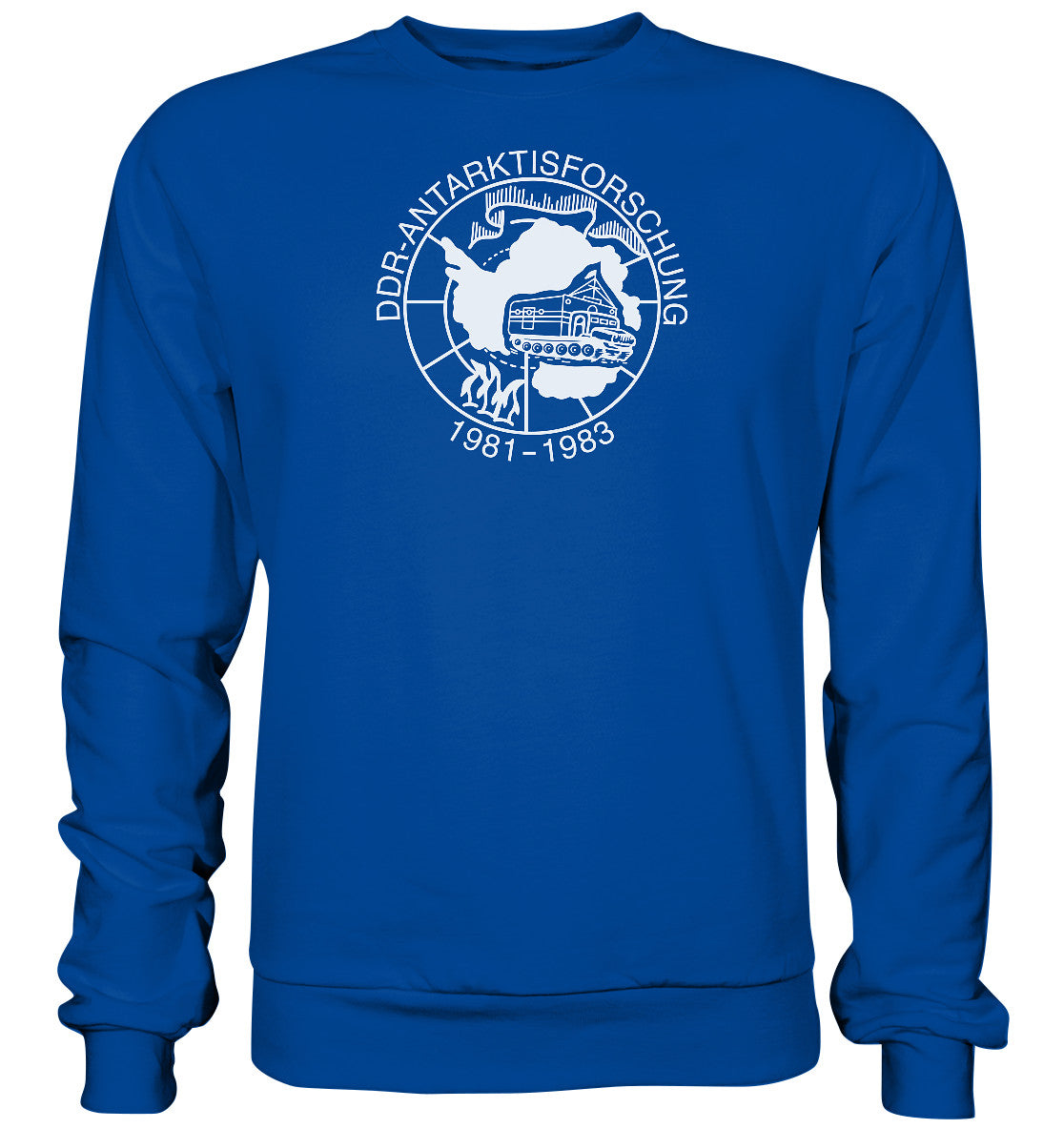 DDR Ostalgie Pullover Unisex • ANTARKTISFORSCHUNG DER DDR - 1981-1983