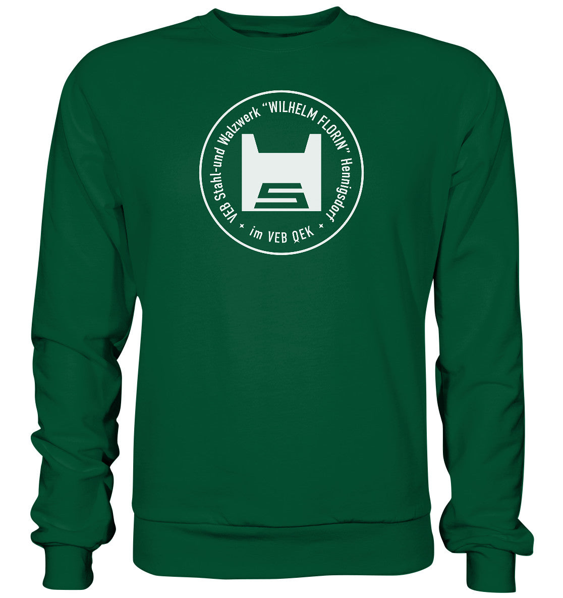 DDR Ostalgie Pullover Unisex • VEB STAHL- UND WALZWERK HENNIGSDORF