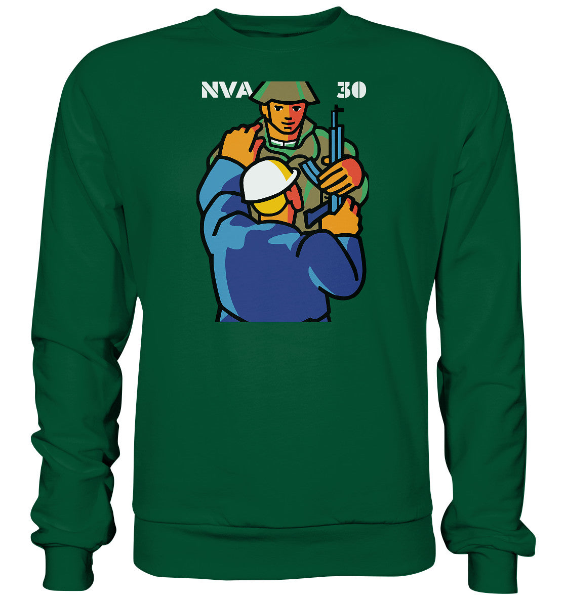 DDR Ostalgie Pullover Unisex • 30 JAHRE NVA