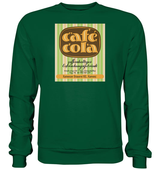 DDR Ostalgie Pullover Unisex • CAFÉ COLA - KAMENZ