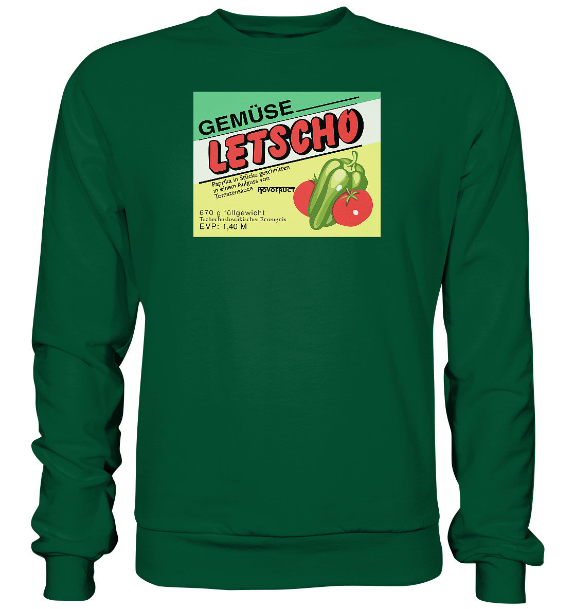 DDR Ostalgie Pullover Unisex • DDR - GEMÜSELETSCHO