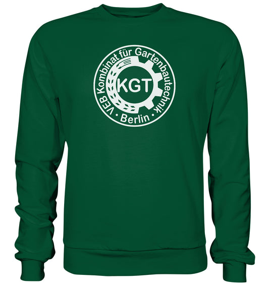 DDR Ostalgie Pullover Unisex • KGT - VEB KOMBINAT FÜR GARTENBAUTECHNIK BERLIN