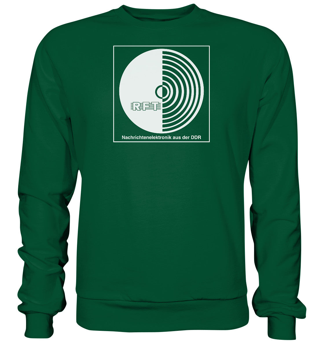 DDR Ostalgie Pullover Unisex • RFT NACHRICHTENELEKTRONIK AUS DER DDR